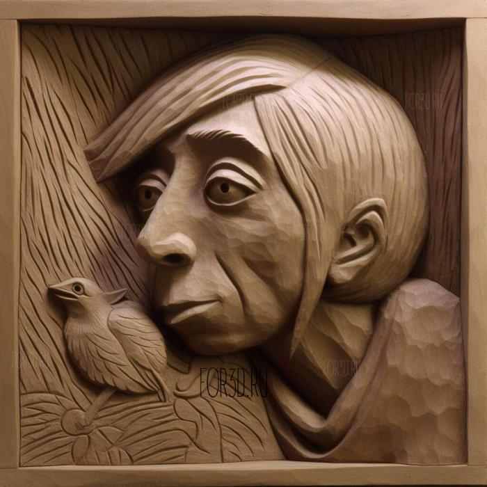 tove jansson 1 stl model for CNC